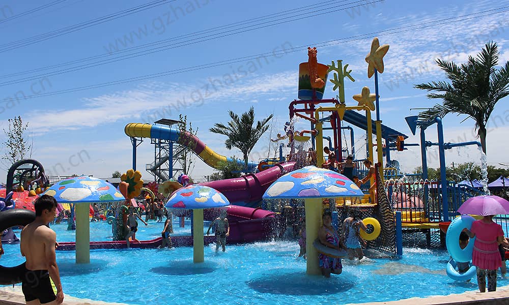 河北保定海森水上大世界小树屋、戏水小品