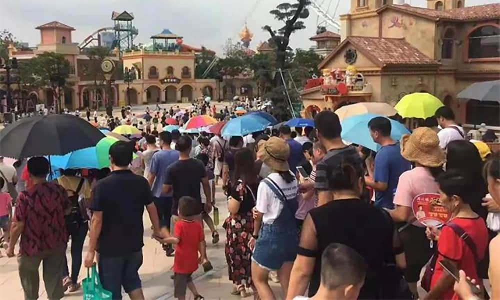 jinnianhui今年会游乐参与打造的欢乐海岸PLUS三天迎客超16万人！