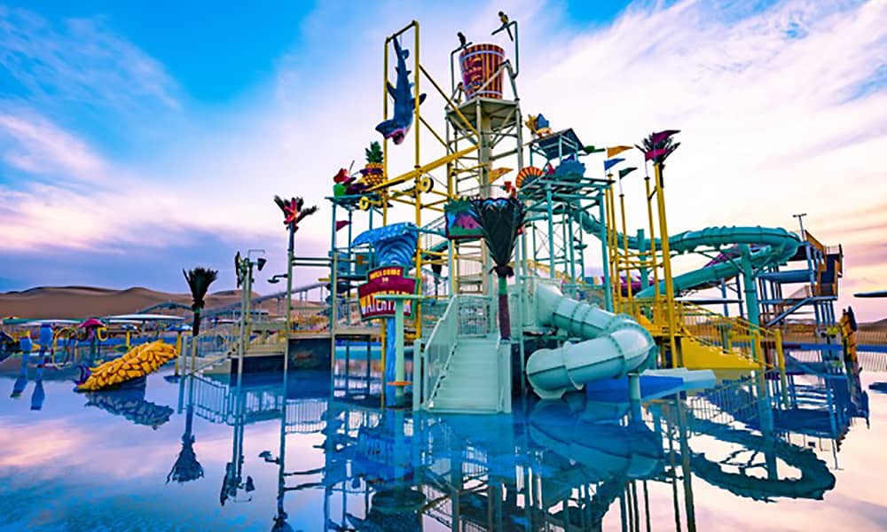 内蒙古响沙湾水上乐园水屋 内蒙古响沙湾水上乐园水屋